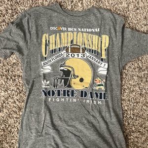 Notre Dame 2013 Orange Bowl T-Shirt (Adidas)